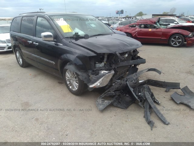 2C4RC1CG7FR662167 - 2015 CHRYSLER TOWN & COUNTRY TOURING L BLACK photo 1