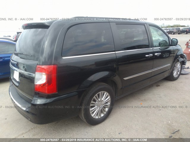 2C4RC1CG7FR662167 - 2015 CHRYSLER TOWN & COUNTRY TOURING L BLACK photo 4