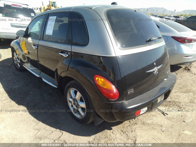 3C8FY68875T517210 - 2005 CHRYSLER PT CRUISER LIMITED BLACK photo 3