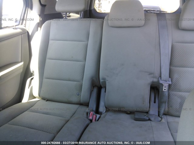 1FMZK01106GA20138 - 2006 FORD FREESTYLE SE SILVER photo 8