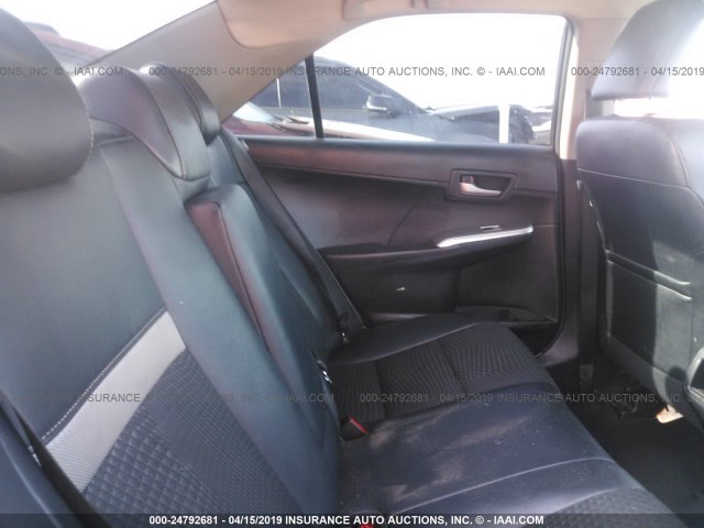 4T1BF1FK5EU838137 - 2014 TOYOTA CAMRY L/SE/LE/XLE 灰色 照片 8