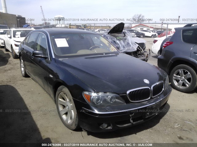 WBAHN83507DT68382 - 2007 BMW 750 BLACK photo 6