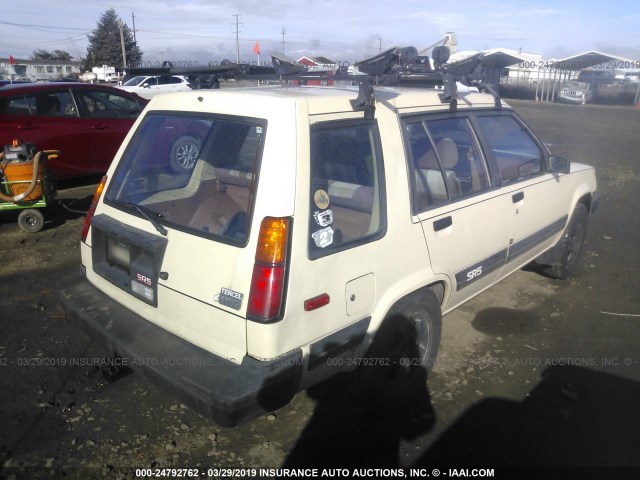 JT2AL35W0D0031726 - 1983 TOYOTA TERCEL SR5 TAN photo 4