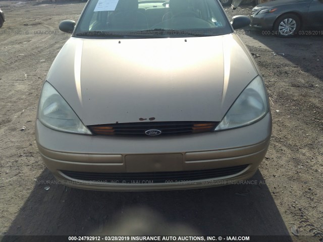 1FAFP34P21W382955 - 2001 FORD FOCUS SE/SE COMFORT TAN photo 6