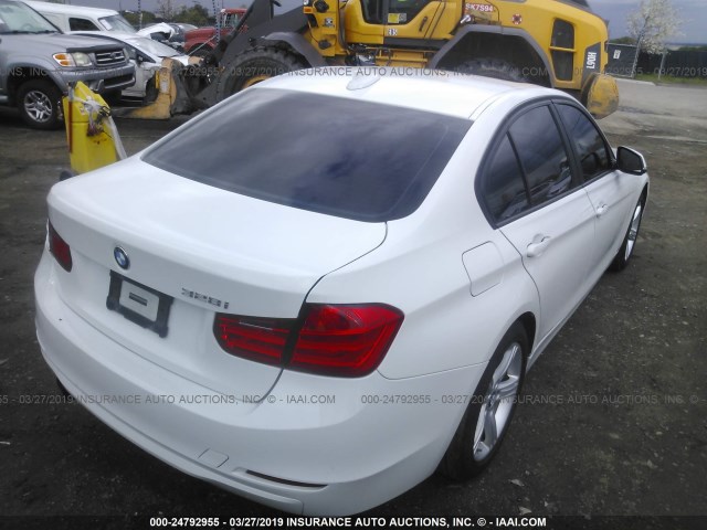 WBA3C1G52DNR45789 - 2013 BMW 328 I SULEV WHITE photo 4