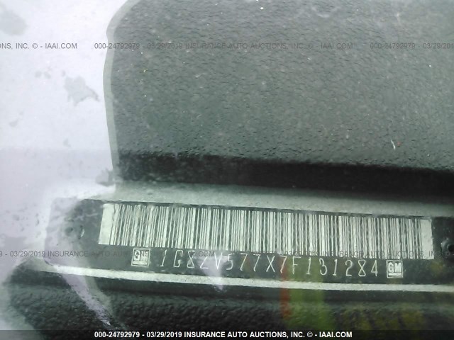 1G8ZV577X7F131284 - 2007 SATURN AURA XR SILVER photo 9