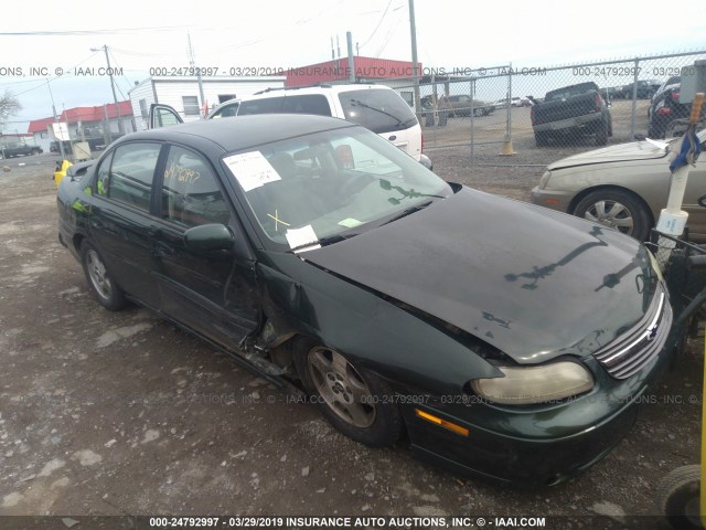 1G1NE52JX3M670221 - 2003 CHEVROLET MALIBU LS GREEN photo 1