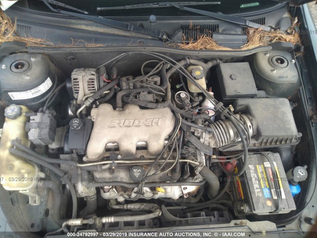 1G1NE52JX3M670221 - 2003 CHEVROLET MALIBU LS GREEN photo 10