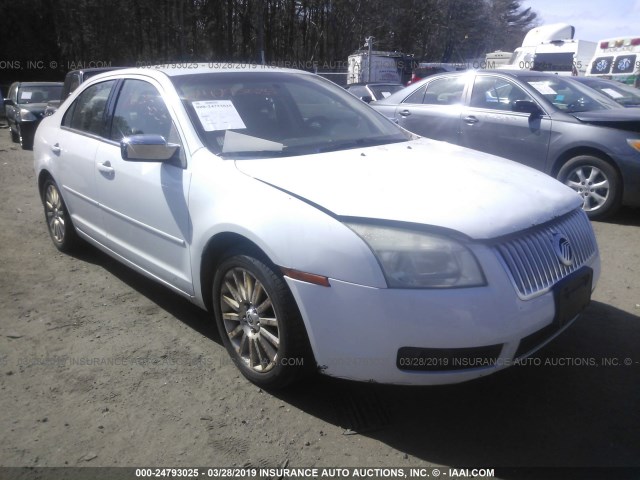 3MEHM08Z97R604925 - 2007 MERCURY MILAN PREMIER WHITE photo 1