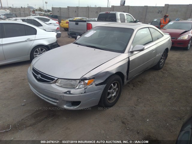 2T1CF28P0XC244790 - 1999 TOYOTA CAMRY SOLARA SE/SLE SILVER photo 2