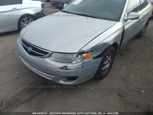 2T1CF28P0XC244790 - 1999 TOYOTA CAMRY SOLARA SE/SLE SILVER photo 6