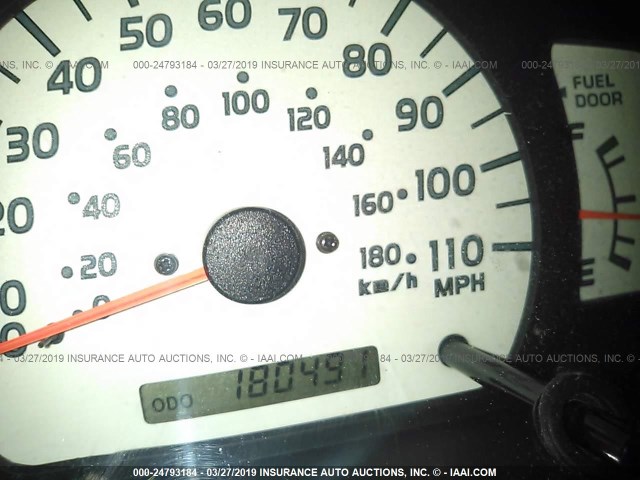 5TEGN92N84Z414954 - 2004 TOYOTA TACOMA DOUBLE CAB PRERUNNER BLACK photo 7