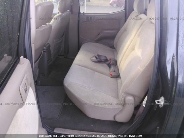 5TEGN92N84Z414954 - 2004 TOYOTA TACOMA DOUBLE CAB PRERUNNER BLACK photo 8