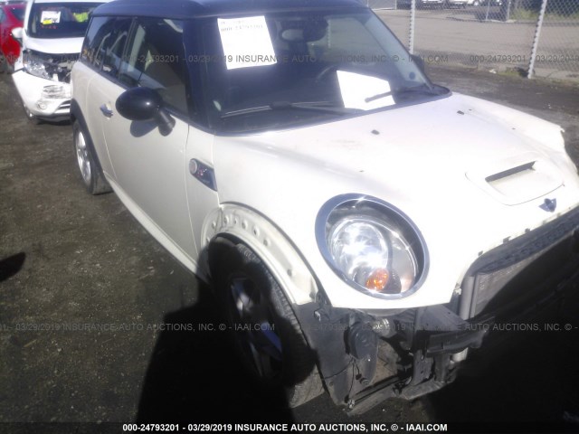 WMWMM33598TP72034 - 2008 MINI COOPER S CLUBMAN WHITE photo 6