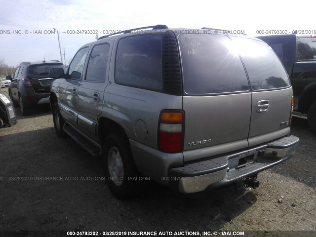 1GKEC13V93R148436 - 2003 GMC YUKON GOLD photo 3