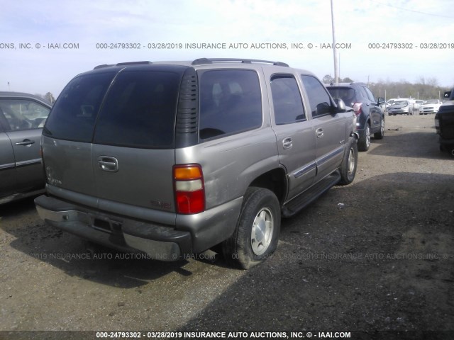 1GKEC13V93R148436 - 2003 GMC YUKON GOLD photo 4