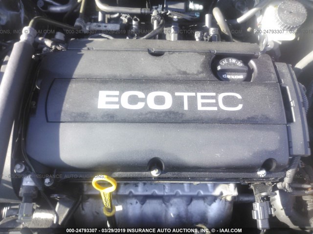 KL1TD56E39B358235 - 2009 CHEVROLET AVEO LS/LT RED photo 10