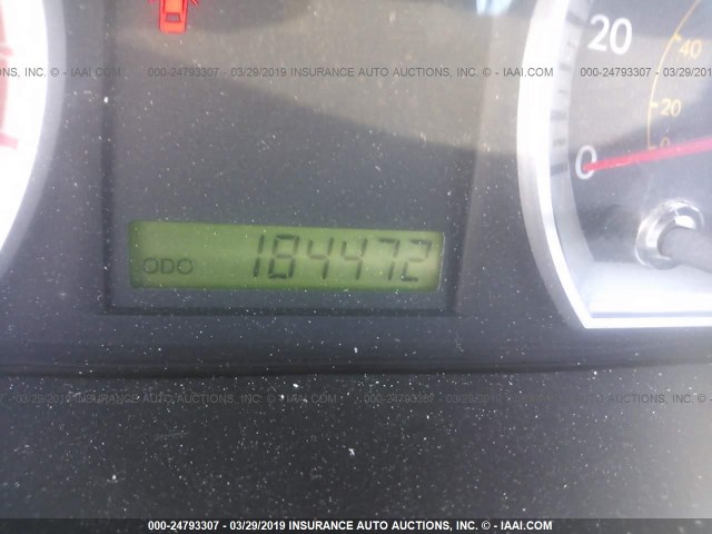 KL1TD56E39B358235 - 2009 CHEVROLET AVEO LS/LT RED photo 7