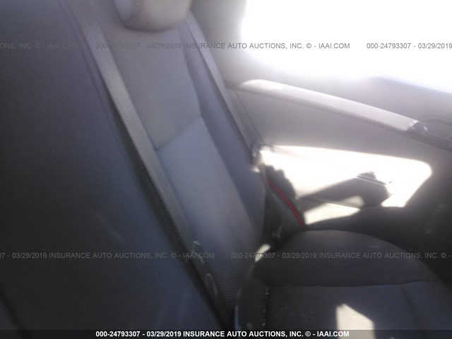 KL1TD56E39B358235 - 2009 CHEVROLET AVEO LS/LT RED photo 8