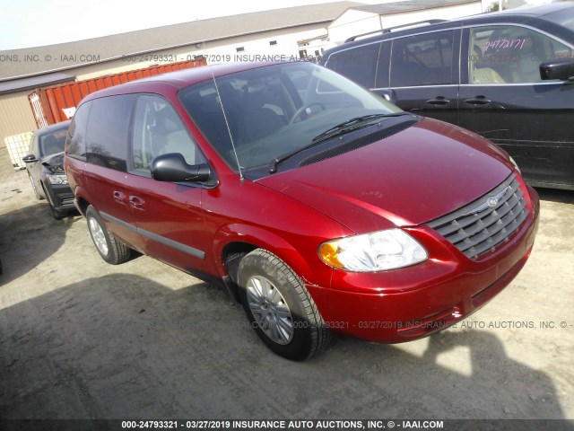 1A4GP45RX6B760209 - 2006 CHRYSLER TOWN & COUNTRY  MAROON photo 1