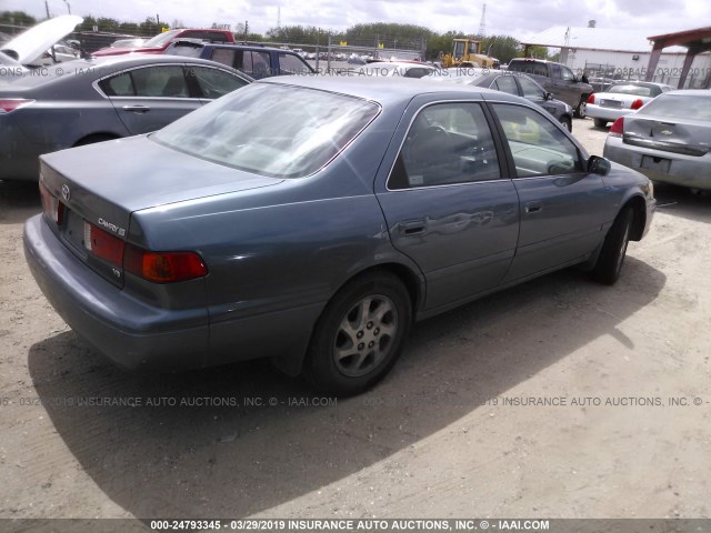 4T1BF28K7YU953765 - 2000 TOYOTA CAMRY LE/XLE 蓝色 照片 4