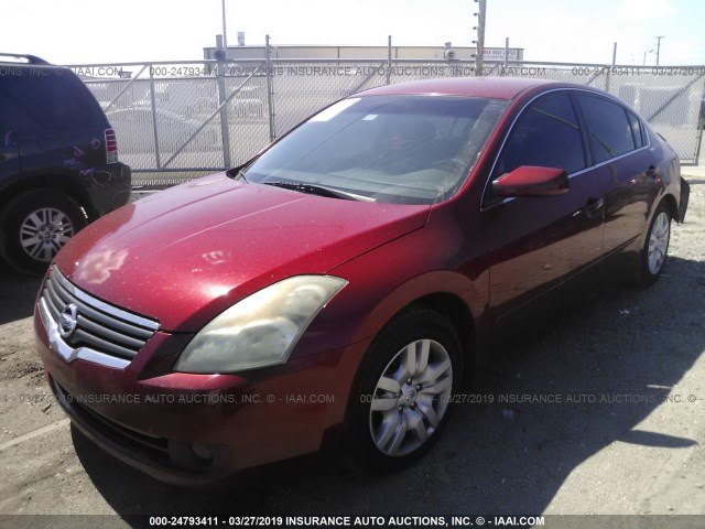 1N4AL21E89N452690 - 2009 NISSAN ALTIMA 2.5/2.5S MAROON photo 2