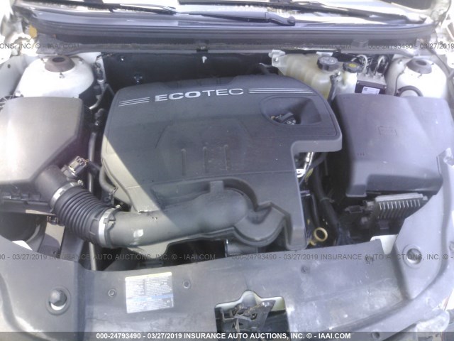 1G1ZH57B59F115247 - 2009 CHEVROLET MALIBU 1LT 白色 照片 10
