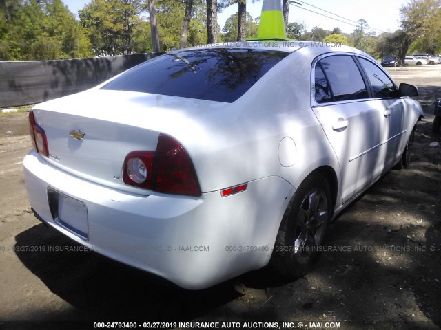 1G1ZH57B59F115247 - 2009 CHEVROLET MALIBU 1LT 白色 照片 4