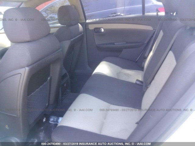 1G1ZH57B59F115247 - 2009 CHEVROLET MALIBU 1LT 白色 照片 8