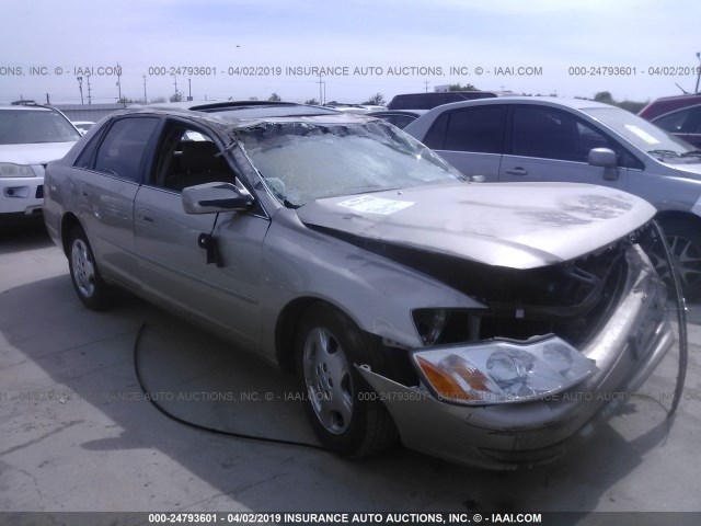 4T1BF28B54U364370 - 2004 TOYOTA AVALON XL/XLS TAN photo 1