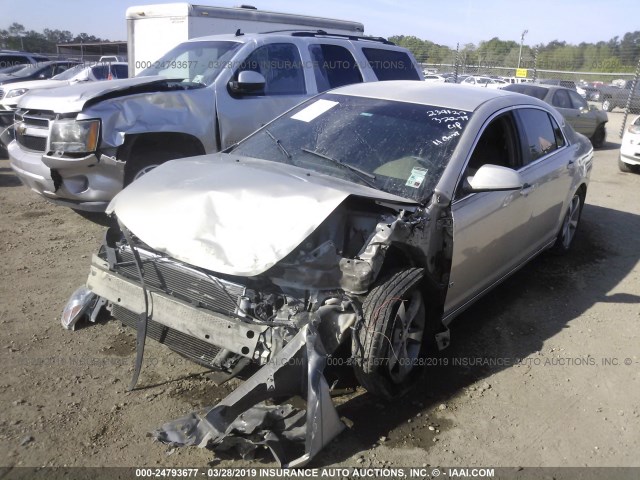 1G1ZC5E10BF234127 - 2011 CHEVROLET MALIBU 1LT 金色 照片 2