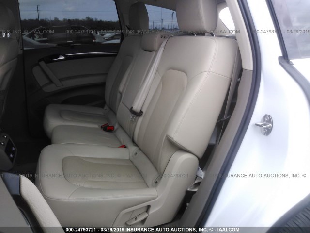 WA1DGAFE0DD014351 - 2013 AUDI Q7 PRESTIGE WHITE photo 8