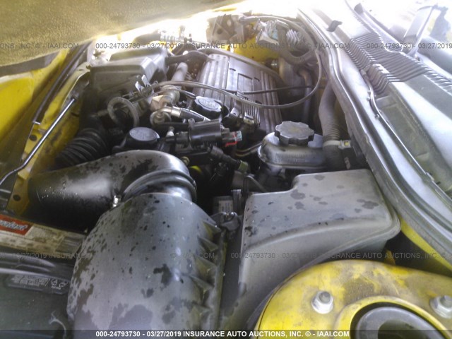 1G1JF12F247324390 - 2004 CHEVROLET CAVALIER LS YELLOW photo 10