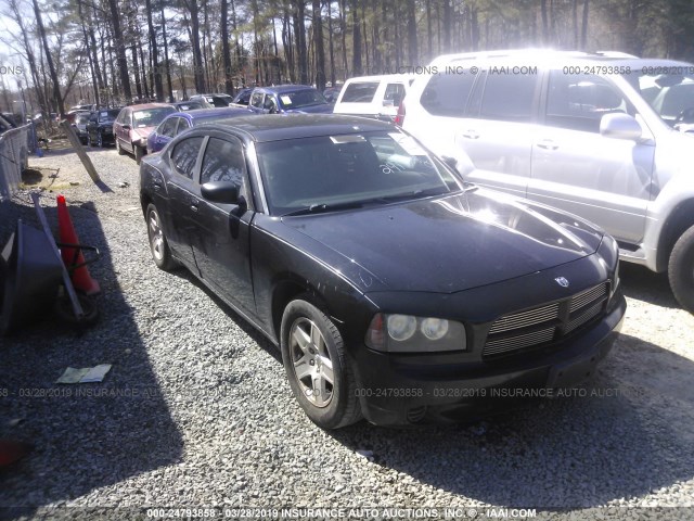 2B3KA43R67H643757 - 2007 DODGE CHARGER SE/SXT BLACK photo 1