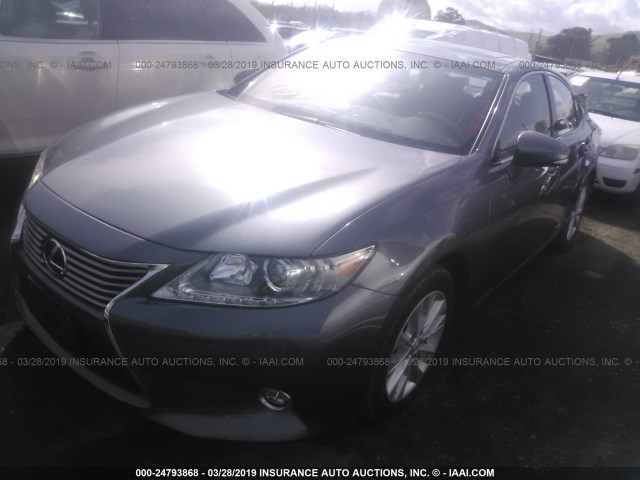 JTHBW1GG9F2096559 - 2015 LEXUS ES 300H GRAY photo 2