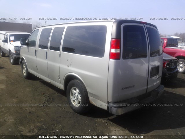 1GNFG15T561122023 - 2006 CHEVROLET EXPRESS G1500  BEIGE photo 3