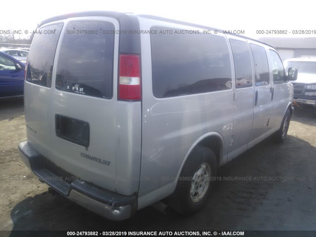 1GNFG15T561122023 - 2006 CHEVROLET EXPRESS G1500  BEIGE photo 4