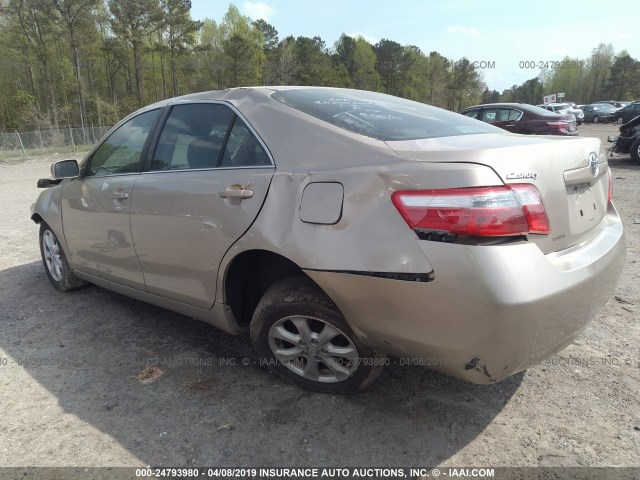 4T1BE46K29U286865 - 2009 TOYOTA CAMRY SE/LE/XLE BEIGE photo 3