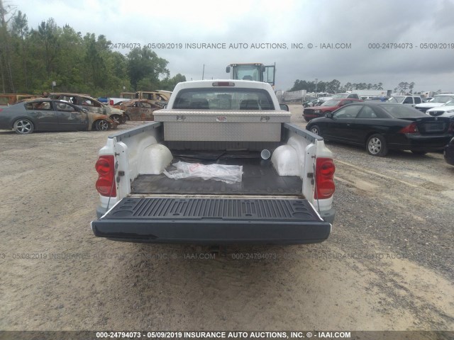 1D7HW32KX8S559238 - 2008 DODGE DAKOTA WHITE photo 8