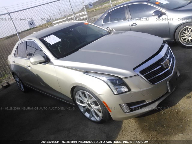 1G6AE5S31F0104194 - 2015 CADILLAC ATS PREMIUM GOLD photo 1