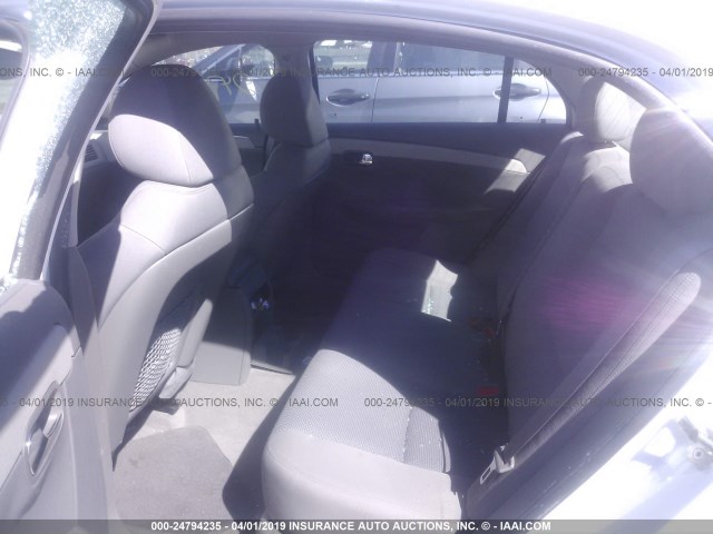 1G1ZB5E07CF105281 - 2012 CHEVROLET MALIBU LS WHITE photo 8