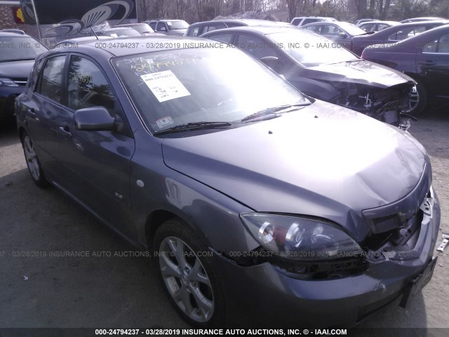 JM1BK344791188783 - 2009 MAZDA 3 S GRAY photo 1