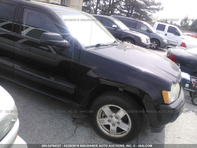 1J4HS48N86C254576 - 2006 JEEP GRAND CHEROKEE LAREDO/COLUMBIA/FREEDOM 黑色 照片 1