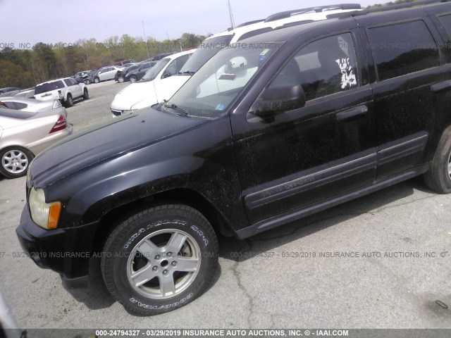 1J4HS48N86C254576 - 2006 JEEP GRAND CHEROKEE LAREDO/COLUMBIA/FREEDOM 黑色 照片 2