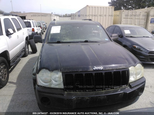 1J4HS48N86C254576 - 2006 JEEP GRAND CHEROKEE LAREDO/COLUMBIA/FREEDOM 黑色 照片 6