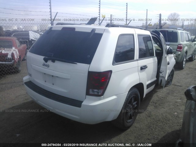 1J4HR48N86C118427 - 2006 JEEP GRAND CHEROKEE LAREDO/COLUMBIA/FREEDOM 白色 照片 4