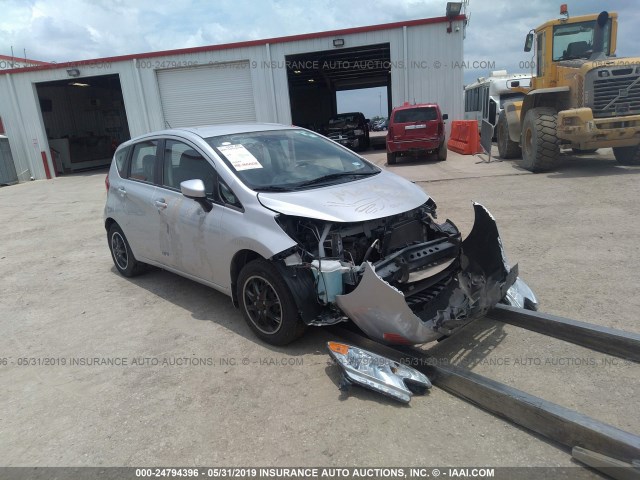 3N1CE2CP2FL431084 - 2015 NISSAN VERSA NOTE S/S PLUS/SV/SL/SR SILVER photo 1