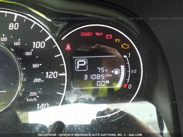 3N1CE2CP2FL431084 - 2015 NISSAN VERSA NOTE S/S PLUS/SV/SL/SR SILVER photo 7