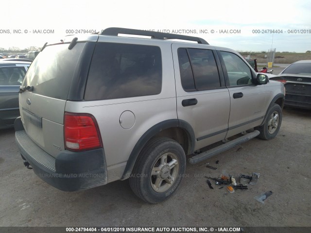 1FMZU62K55UA46836 - 2005 FORD EXPLORER XLS/XLS SPORT SILVER photo 4