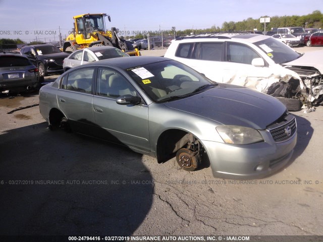 1N4AL11D96C152116 - 2006 NISSAN ALTIMA S/SL GREEN photo 1